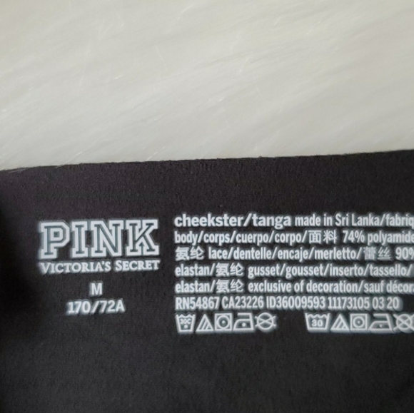 Size M💕PINK VICTORIA'S SECRET CHEEKSTER PANTY - Picture 4 of 5